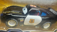 Disney Pixar Cars Sheriff McQueen Diecast 5 Inches Lights Sounds Doors Open