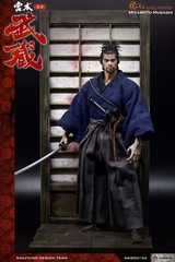 WOLFKING Miyamoto Musashi 2.0 12in Action Figure Doll Deluxe Edition in stock