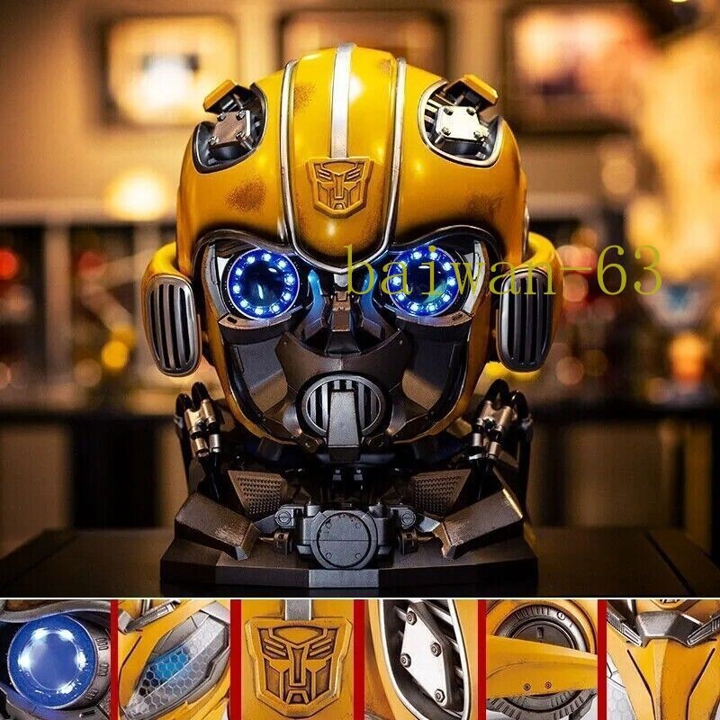 IN US! Bumblebee Hand Cannon 1:1 Wearable Voice Control Helmet Interaction Gift