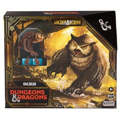 Dungeons & Dragons Golden Archive Owlbear 8.5″ Figure – brown – NEW/SEALED