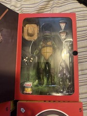 NECA ULTIMATE TMNT NINJA TURTLES 1990 35TH ANNIVERSARY ALL 4 MIKE RAPH DON LEO
