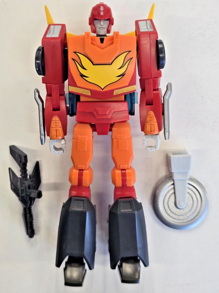 Mechanic Toys FLAME COMMANDER Figure MS-19 Studios 3rd Party Incomplete