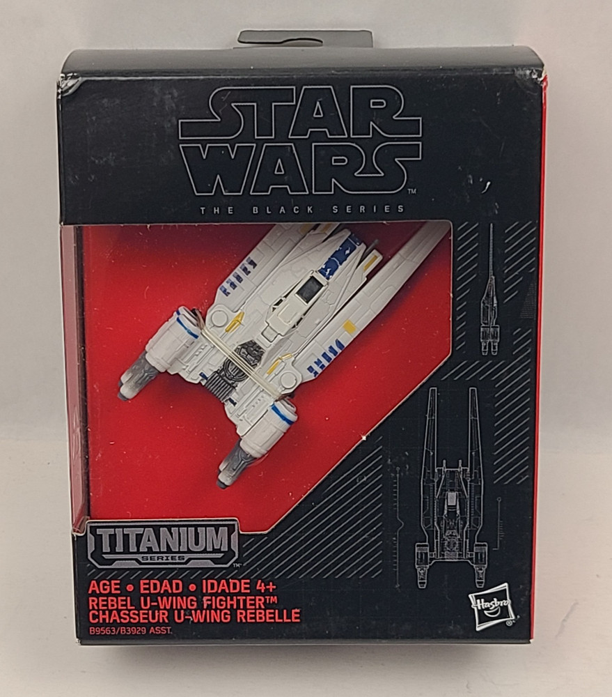 Star Wars Black Series Titanium Rebel U-Wing Fighter 4″ Figure 29 Hasbro 2016