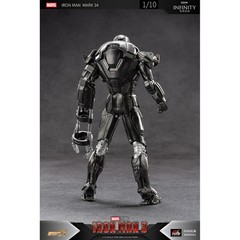 HIPLAY ZD Toys 1/10 Marvel Iron Man MK20 MK31 MK32 MK34 Action Figure Non-LED