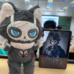 Call of Duty Cod Ghost Plush Doll Dress Up 30Cm Cotton Doll Cosplay Prop Plush
