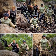 Army Men Action Figures,Soldiers Toys for Boys Age 47,Military Playset Action…