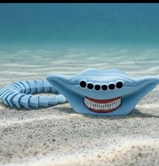 Sea Eater El Gran Maja Articulated Fidget Toy – FULL COLOR- Desk Decor – Flexy B