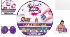 Ultimate Mini Brands Collector’s Case: Display 30 Minis + 5 Exclusive Finds