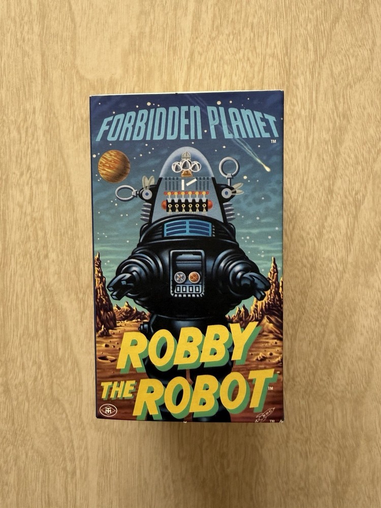 1997 Forbidden Planet Robby The Robot Wind Up Toy With Box