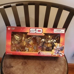 NEW Bandai Superior Defender SD Burning Gundam & Master Gundam Figures