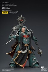 JOYTOY Warhammer 40K 1/18 Sons of Horus Dark Emissary Consul with Staff of Dark