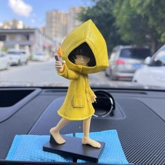 17cm Little Nightmares Six & Mono Figure Anime Game Collectible Model Toy