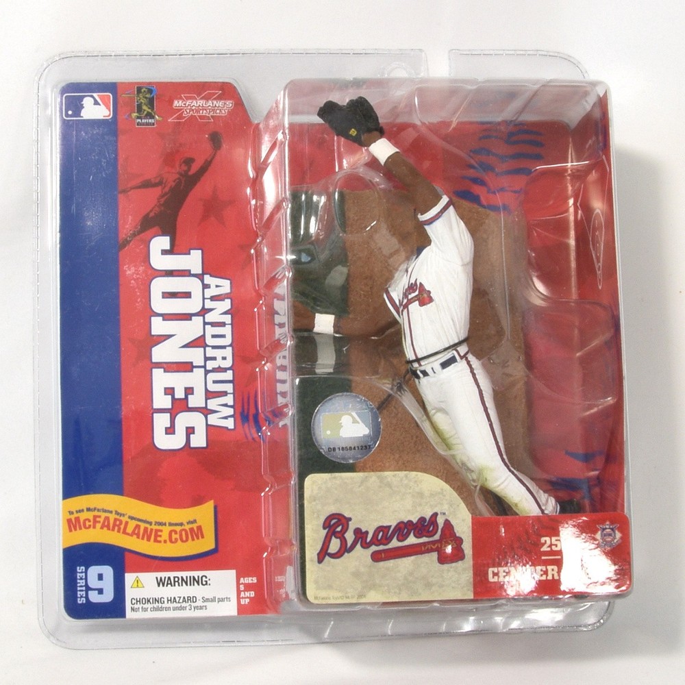 2004 Mcfarlane Sports Picks Andruw Jones #25 Braves MLB Baseball Figure NEW