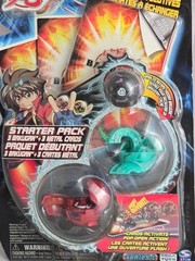 Bakugan Battle Brawlers Series 1 Starter Pack 2007 Saurus Dragonoid Gorem