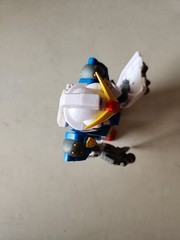 2x SD Gundam Force Superior Defenders CAPTAIN GUNDAM Action Figure & another
