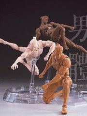 Romankey X COWL 1/12 Action Figure Male Muscle Body &Head Flexible 6″ Model Doll