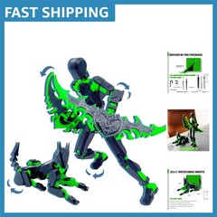 Artfully Designed T13 3D Multi-Jointed Action Figure – No Assembly Required