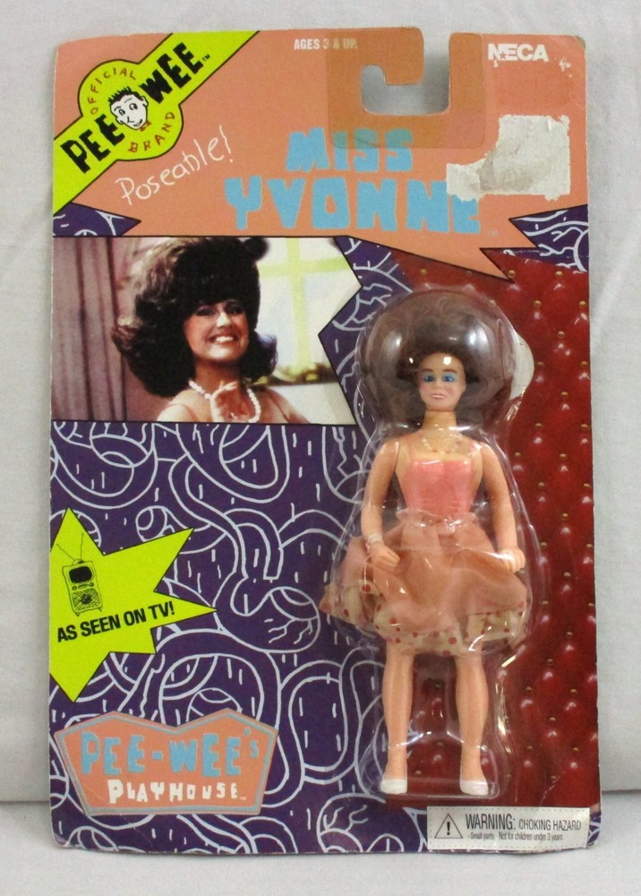 NECA Pee-Wee’s Playhouse MISS YVONNE 5″ Figure MOC NEW Herman World 2006
