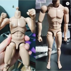 MX02-B 1/6 Europe Skin Male Super Flexible Joint Body 12” Action Figure Doll