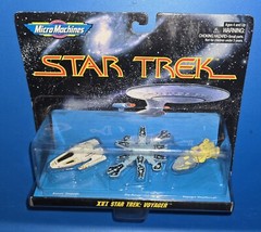 STAR TREK MICRO MACHINES 16 XVI ARRAY, KAZON TORPEDO, VOYAGER SHUTTLE Galoob MOC
