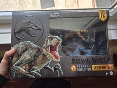Jurassic World Hammond Collection SCORPIOS REX Dinosaur Figure***In Hand