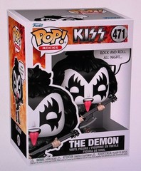 Funko Pop! Kiss Sayings Set of 4 Vinyl Figures + Protector for both