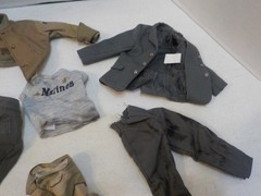 N A506 GI Joe Ultimate Soldier and Other Military Figure Clothing Lot