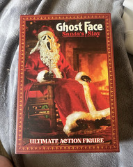 NECA Ghostface Scream Santa’s Slay Action Figure w/ Mask, Knife & Cane