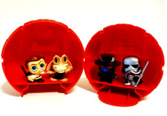 DISNEY STAR WARS DOORABLES Galaxy Peek Figs series 2 or series 4- U Choose-NEW