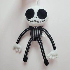 20-40cm The Nightmare Before Christmas Halloween Skeleton Plush Doll Toy Gift