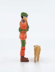 GI JOE COMANDOS EM ACAO FORCA FERA TIGOR FIGURE NEAR COM w/TIGER BRAZIL ESTRELA