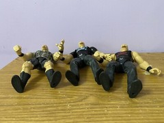Stone Cold Steve Austin WWF WWE wrestling figure lot Bone Crunching Action DTA!