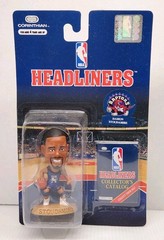 1996 Corinthian Headliners NBA Figure Lot Grant Starks Stoudamire Olajuwon Ewing