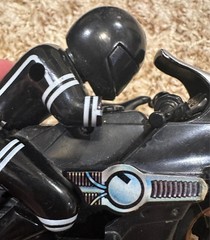 Vintage 1984 Kenner Street Hawk Jesse Mach Wheelie Motorcycle Broken Arm