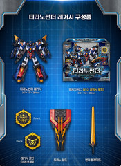 Miniforce Super Dino Power TYRANNO THUNDER LEGACY EDITION Robot Car Transforming
