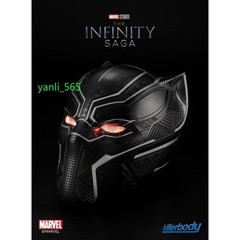 US Stock!!! LED Black Panther Helmet Killerbody 1:1 Wearable Cosplay Mask Props-
