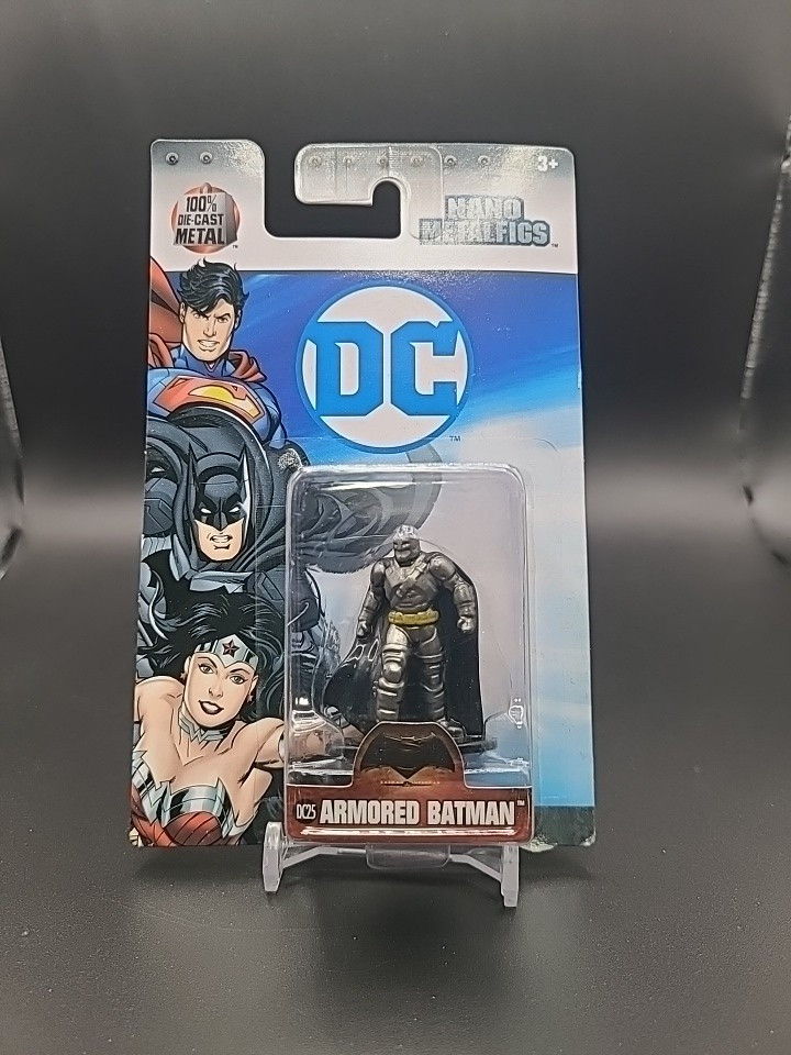 Batman DC25 Nano Metalfigs DC Comics Metal Figure Silver 2017 Jada Toys