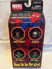 Marvel Minimates 4x BRING ON THE BAD GUYS Green Goblin-Magneto-Dr.Doom-Red Skull
