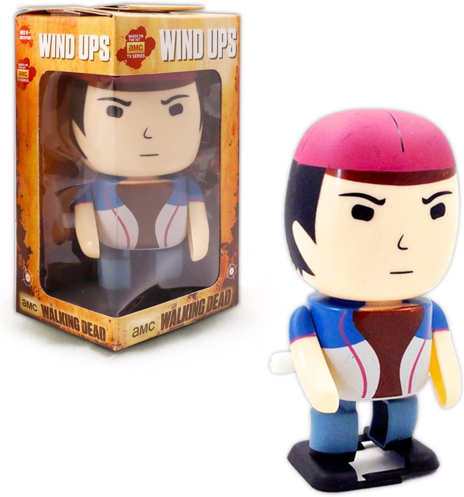 AMC THE WALKING DEAD WIND UPS GLENN RHEE COLLECTIBLE BULLS I TOY NEW