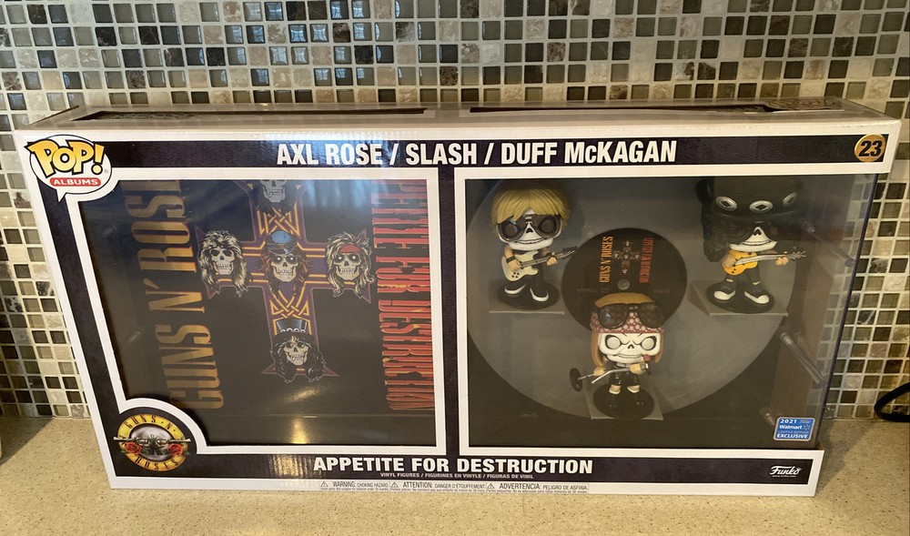 Funko Pop! Albums Deluxe Guns N’ Roses Appetite For Destruction IN HAND NEW