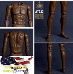 1/6 Narrow shoulder Body Worldbox AT032 African Skin hot toys GangHood ❶USA❶