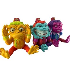 Artist Ron English “More Evil Monkeys” Glow- Golem Art- 2023 limited 200 sets