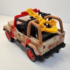 JURASSIC WORLD FALLEN KINGDOM JEEP WRANGLER FOR 3.75″ FIGURES 1:18 SCALE 2018