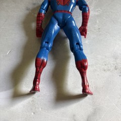 Spiderman The Animated Series Web Parachute Action Figure Toy Biz 1994 5″