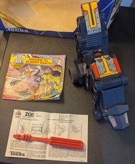 Vintage 1983 Tonka GoBots Zod Dinosaur Robot mib Rare Complete **Untested**