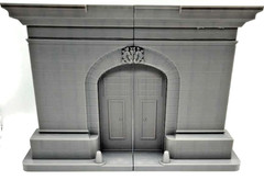 1:18 Scale Modular EXTO-1 Firehouse Diorama Backdrop for 4″ Action Figures 14 in