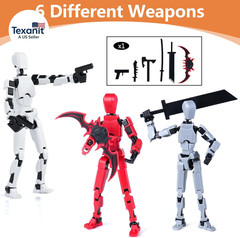 Action Figure Set, Model 13 Action Figure Multi-Jointed Movable,Gift Box Packagi
