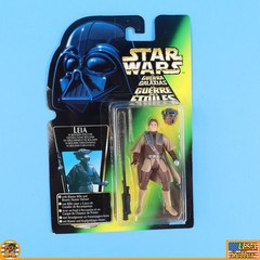 Star Wars – Leia Boussh (Tri Logo Euro) – POTF Green – MOC – [POTF-IG-83]