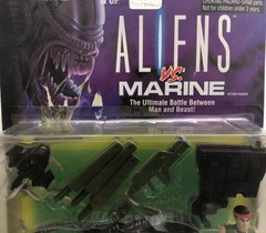 Aliens Movie Vs. Marine Vasquez Vs. Night Cougar Alien 5″ Kenner KB Toys READ!