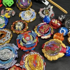 Beyblade Lot Mixed- Metal Many Pieces Everything Shown Sold As Lot See Pics